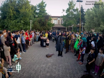 اولین رپورتوار نمایش های خیابانی دفاع مقدس - لاهیجان