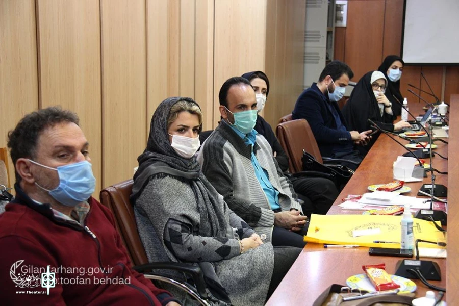 از پوستر سی و دومین جشنوار استانی تئاتر گیلان رونمایی شد 3