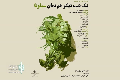 توسط گروه تئاتر فرهنگ بندر انزلی؛

«یک شب دیگر هم بمان سیلویا» به صحنه رفت