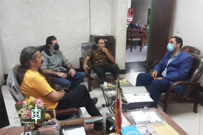 نشست برگزاری جشنواره تئاتر خیابانی چای املش برگزار شد