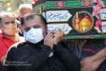 مراسم تشییع و خاکسپاری پیکر مرحوم امیر فخرموسوی