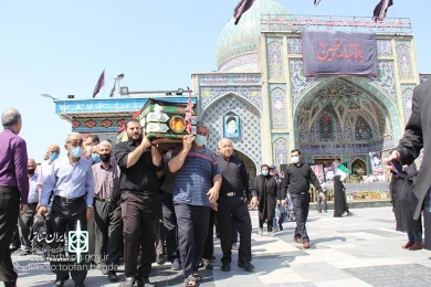 مراسم تشییع و خاکسپاری پیکر مرحوم امیر فخرموسوی