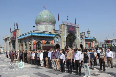 مراسم تشییع و خاکسپاری پیکر مرحوم امیر فخرموسوی