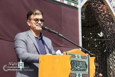 مراسم تشییع و خاکسپاری پیکر مرحوم امیر فخرموسوی