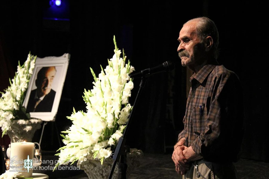 پیکر سید محمد رییس زاده هنرمند پیشکسوت تئاتر گیلان تشییع شد