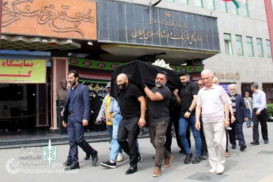 پیکر سید محمد رییس زاده هنرمند پیشکسوت تئاتر گیلان تشییع شد
