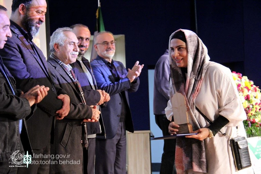 اختتامیه نخستین جشنواره تئاتر خیابانی " سردار جنگل " در تالار مرکزی رشت