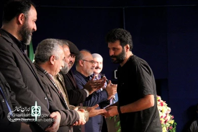 اختتامیه نخستین جشنواره تئاتر خیابانی " سردار جنگل " در تالار مرکزی رشت