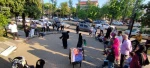 خیابان های گیلان محل  هنرنمایی ارادتمندان امام رضا(ع) 5
