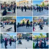 خیابان های گیلان محل  هنرنمایی ارادتمندان امام رضا(ع) 7