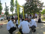 خیابان های گیلان محل  هنرنمایی ارادتمندان امام رضا(ع) 11