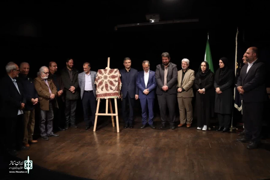 رونمایی از پوستر سی و ششمین جشنواره تئاتر استان گیلان 3