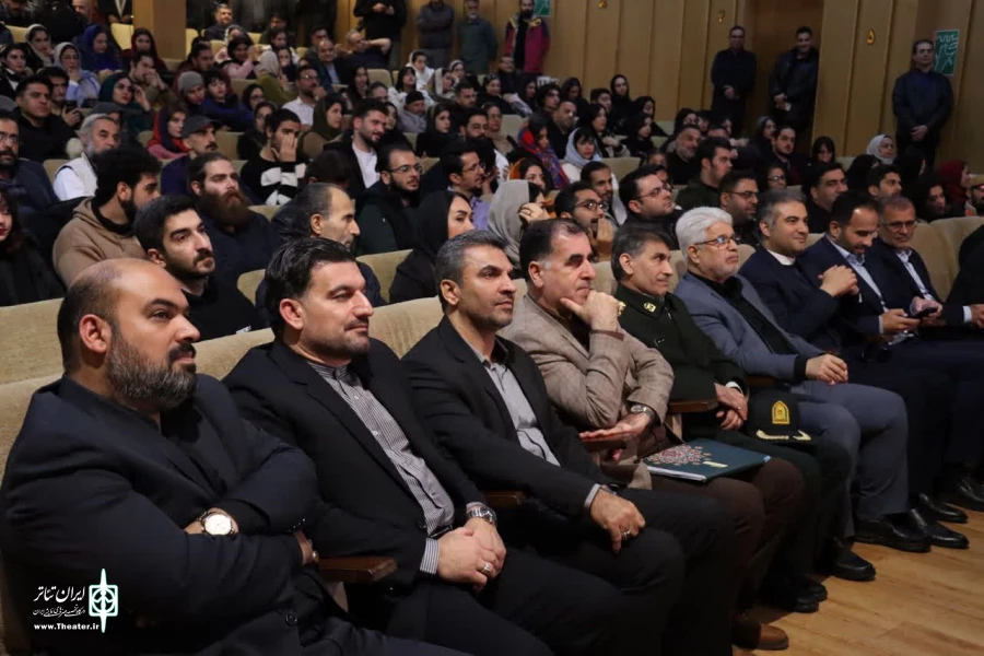 آیین اختتامیه سی و ششمین جشنواره تئاتر استان گیلان برگزار شد 11