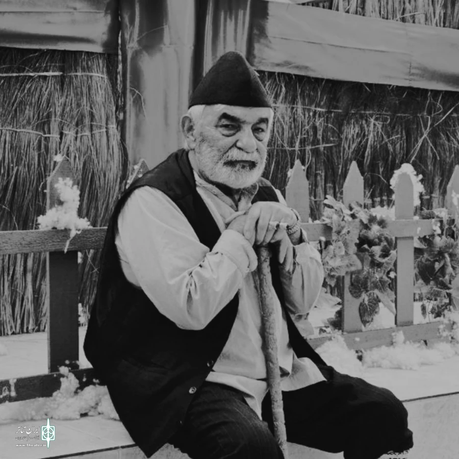 پیکر مرحوم منوچهر امیری پیشکسوت تئاتر لاهیجان در آغوش خاک آرام گرفت 3