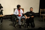 در حوزه تاتر معلولین سالن مناسب 
مکان تمرین مناسب معلولین  
جشنواره های مختلف اجتماعی چالشی درست در این حوزه برگذار نمیشود . 4